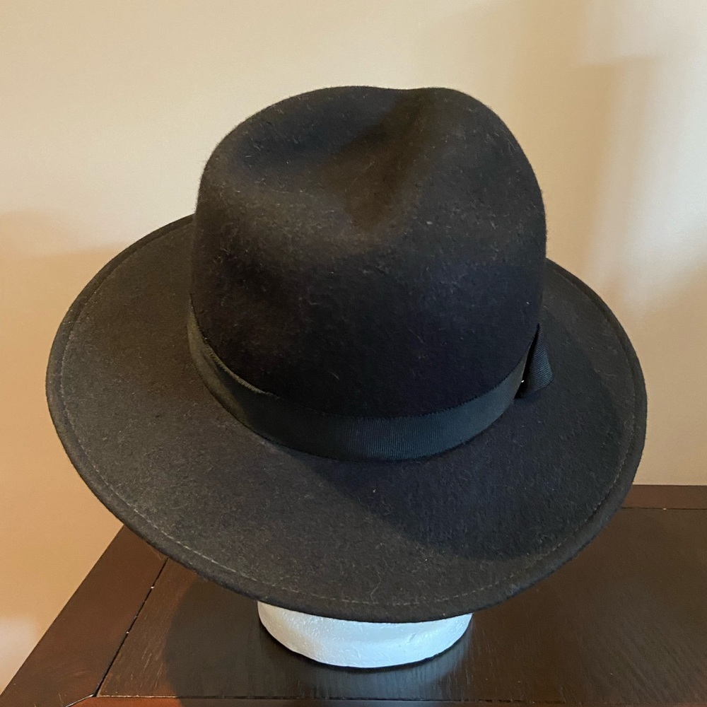 Classic Black Fedora Hat
